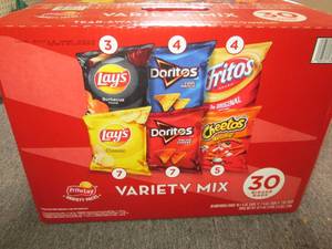 package of frito lay 30 bigger bags...