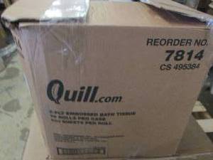 case of 2-ply toilet paper says 96 ...