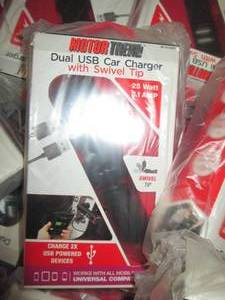 22 motor trend dual usb car charger...