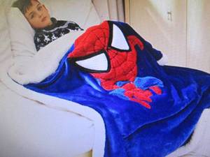 Marvel Kids Spiderman Throw Blanket...