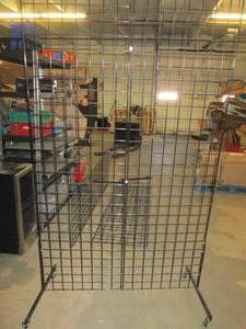 2 metal displays 84 x 48 ...