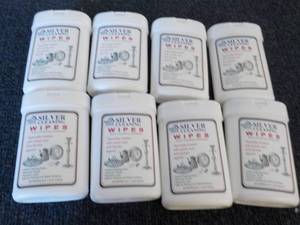 8 - 30 ct Silver Cleaning Wipes...