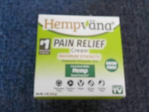 4 oz Hempvana Pain Relief Cream...