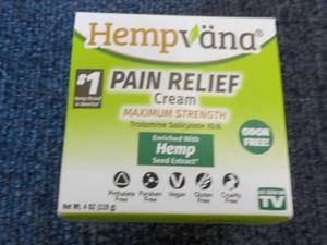 4 oz Hempvana Pain Relief Cream...