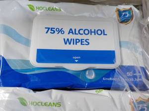 Case of 1200 HoCleans Alcohol Wipes...