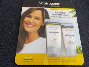 Neutrogena Ultra Sheer 55 Sunscreen...