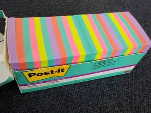 24 Pack Post It 3 x 3 Pads...