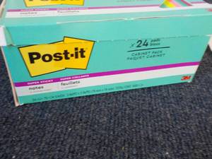 24 Pack Post It 3 x 3 Pads...