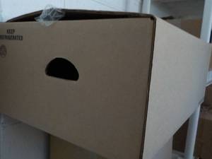8 Sturdy Boxes with Handles 23 x 15...
