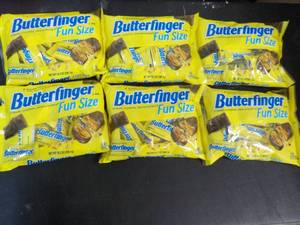 6 - 10.2 bags Butterfinger Fun Size...