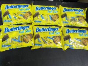 6 - 10.2 bags Butterfinger Fun Size...