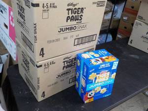2 Cases 4 - 12 packs Kelloggs Tige...