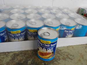 24 pack Hot Dog Chili Sauce...