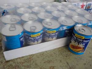24 pack Hot Dog Chili Sauce...