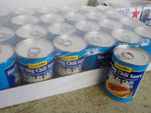 24 pack Hot Dog Chili Sauce...