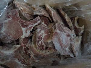 11 lb. Box Frozen Ham Slices and En...