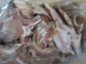 11 lb. Box Frozen Ham Slices and En...
