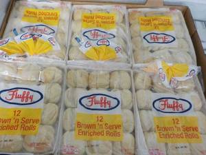 Tray of 12 Dozen Fluffy Brown n Se...