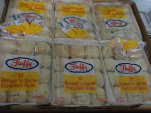 Tray of 12 Dozen Fluffy Brown n Se...