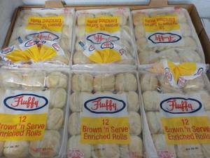 Tray of 12 Dozen Fluffy Brown n Se...