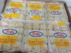 Tray of 12 Dozen Fluffy Brown n Se...