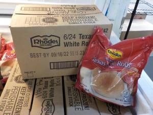 Case of 6 - 24 ct Frozen Rhodes Tex...
