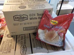 Case of 6 - 24 ct Frozen Rhodes Tex...