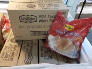 Case of 6 - 24 ct Frozen Rhodes Tex...