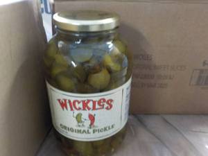 64 oz Jar Wickles Original Pickles...