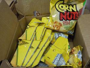 12 - 4 oz Bags Corn Nuts Chili Pica...