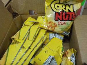 12 - 4 oz Bags Corn Nuts Chili Pica...