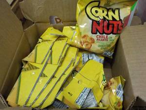 12 - 4 oz Bags Corn Nuts Chili Pica...
