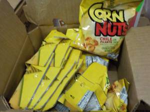 12 - 4 oz Bags Corn Nuts Chili Pica...