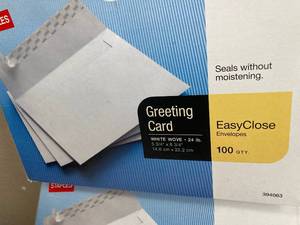 Greeting Card Envelopes