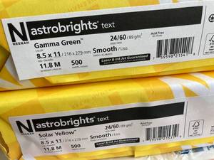 Astrobrights Copy Paper