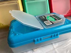 Three Compartment Pencil Boxes