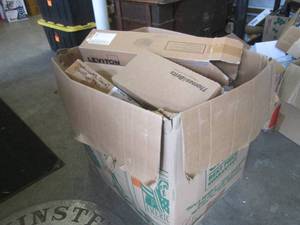 lot 13 image: (CS) Large Box Full of AV Mounts  ...