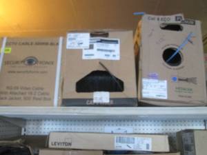 lot 22 image: (A-1T) 3 Partial Boxes of AV Wire...