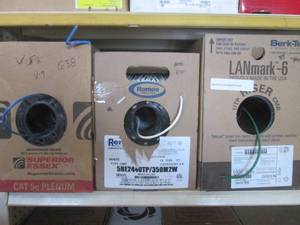 lot 23 image: (A-1) 3 Partial Boxes of AV Wire...