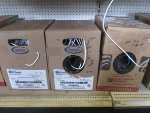 lot 27 image: (A-1) 3 Partial Boxes of AV Wire...