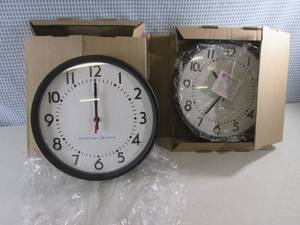 lot 38 image: (F-3) 2 - 12 American Time Wall Cl...