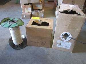 lot 47 image: (A-1) 2 Partial Boxes of AV WireCa...