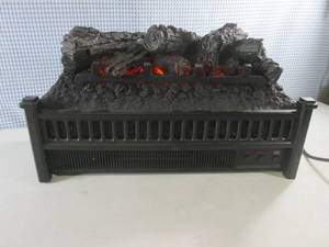 lot 63 image: (FS) Lightup Logs Space Heater 23 ...