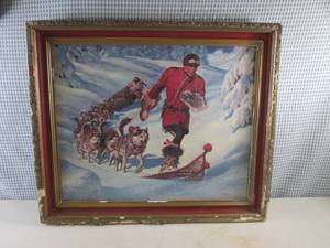 lot 82 image: (FDS) Vintage Framed A. Friberg Pri...