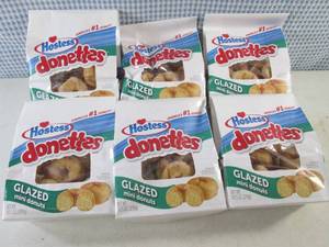 lot 135 image: (B-3) 6 Bags Hostess Glazed Mini Do...