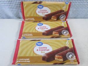 lot 156 image: (B-2) 3 - 6-Packs of 2 Cookie & Car...