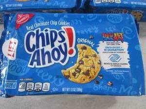 lot 161 image: (B-3) 3 Packs of Chips Ahoy Cookie...