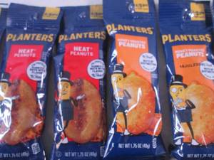 lot 164 image: (B-1) 12 Bags Planters Peanuts Best...
