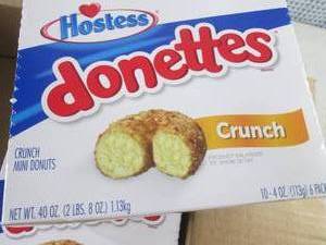 lot 168 image: (B-2) 2 Boxes Hostess Donettes Crun...