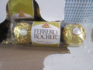 lot 180 image: (B-2) Box of 12 3-Packs Ferrero Roc...